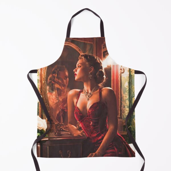 Item preview, Vintage Noir Glamour - Classic Hollywood Starlet Pin-Up designed and sold by SunPeachRetro.