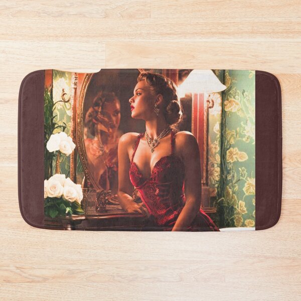 Item preview, Vintage Noir Glamour - Classic Hollywood Starlet Pin-Up designed and sold by SunPeachRetro.