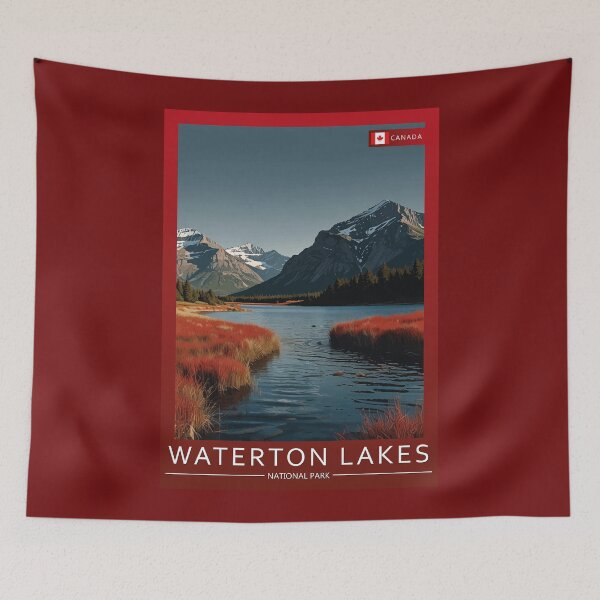 Item preview, Waterton Lakes National Park Canada Travel designed and sold by Thistle-TShop.