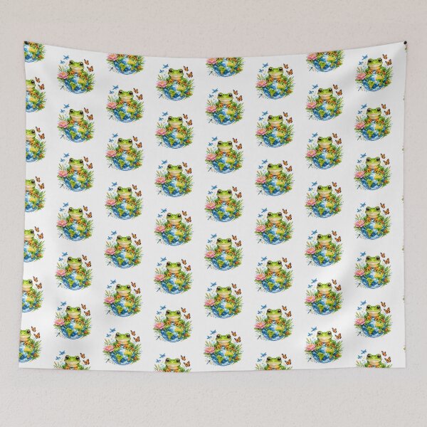 Item preview, Festive World Frog Day Art Gift for World Frog Day Lovers Sticker Design Art designed and sold by Divakar Fashion.