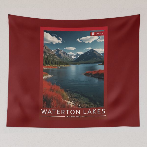 Item preview, Waterton Lakes National Park Canada Travel designed and sold by Thistle-TShop.