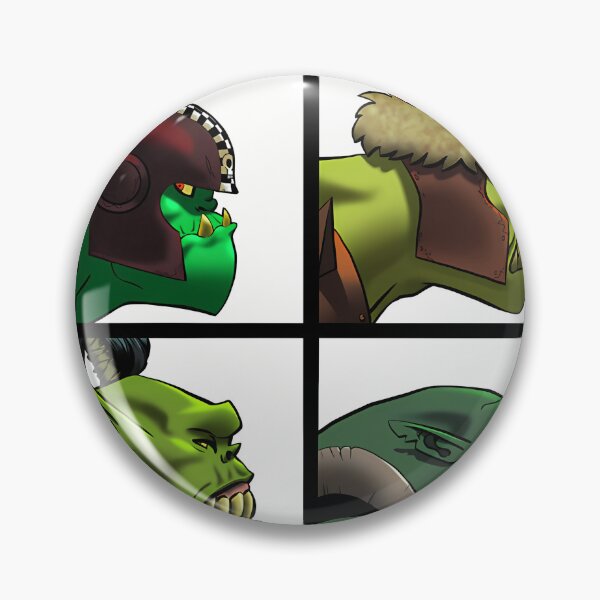 Item preview, Da G'Rillaz Ork Band Cover Art - Grim Dark Fantasy Edition designed and sold by Ayzxa.