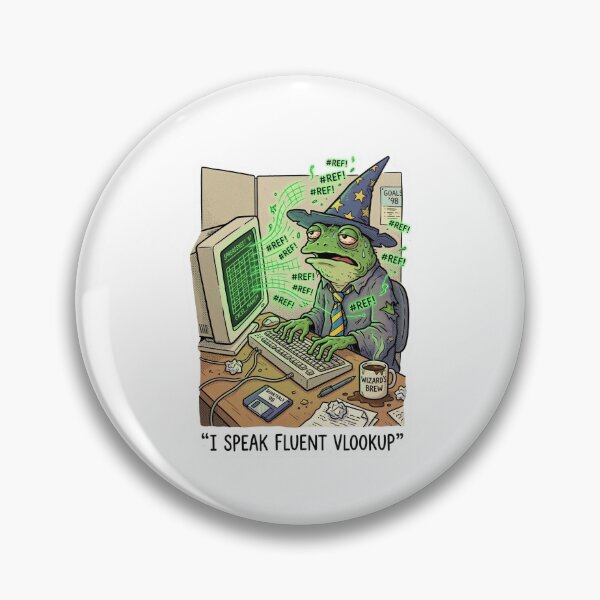 Item preview, Spreadsheet Sorcerer - Funny Excel Wizard Frog designed and sold by HiruK.