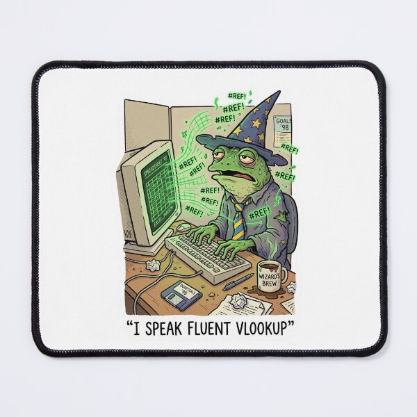 Item preview, Spreadsheet Sorcerer - Funny Excel Wizard Frog designed and sold by HiruK.