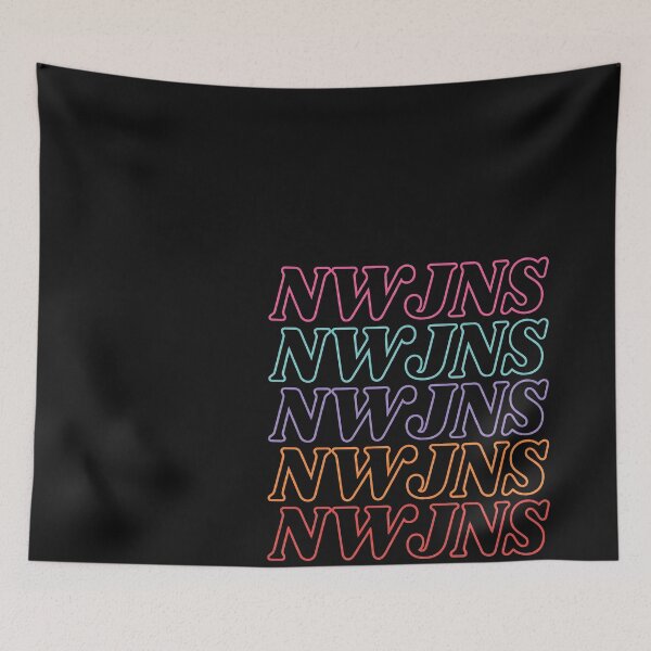 Item preview, NewJeans NWJNS, New Jeans Logo and Mascot designed and sold by DeBrainstore.