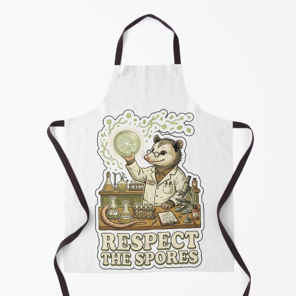 Item preview, Agar Alchemist - Cute Mycologist Possum designed and sold by HiruK.