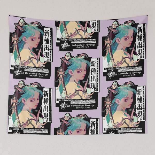 Item preview, Darkstalkers Morrigan collage designed and sold by Cent75.