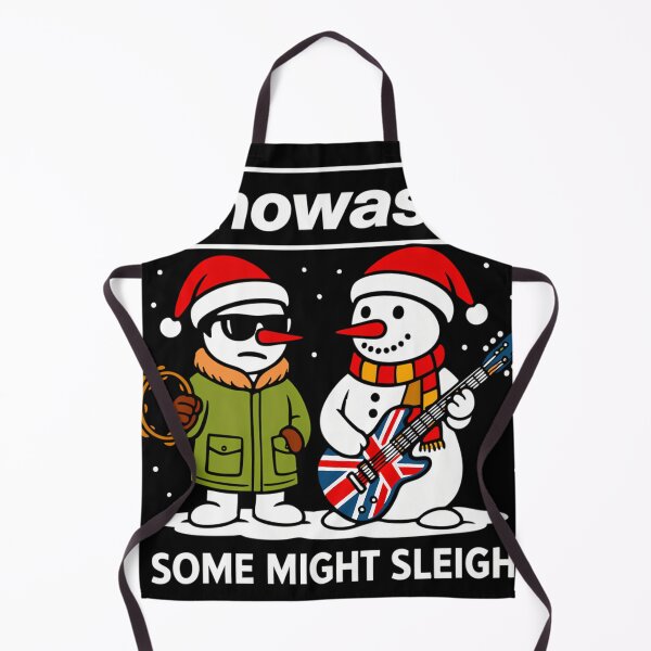 Item preview, Funny Oasis Snowasis Some Might Sleigh Parody Christmas Jumper Design For Music Fans designed and sold by gandhiawan.