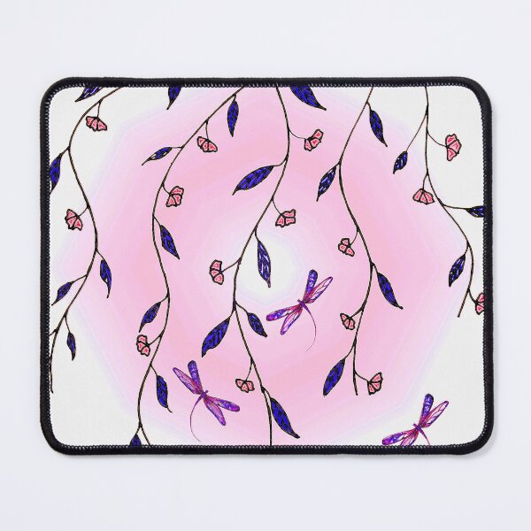 Item preview, Pink Angels - Dragonflies and Flowers designed and sold by Linda Callaghan.