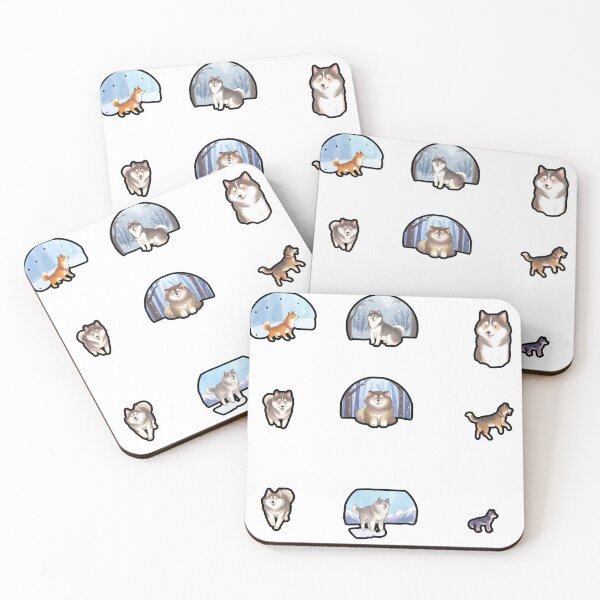 Item preview, Husky stickers designed and sold by KrisGraphic45.