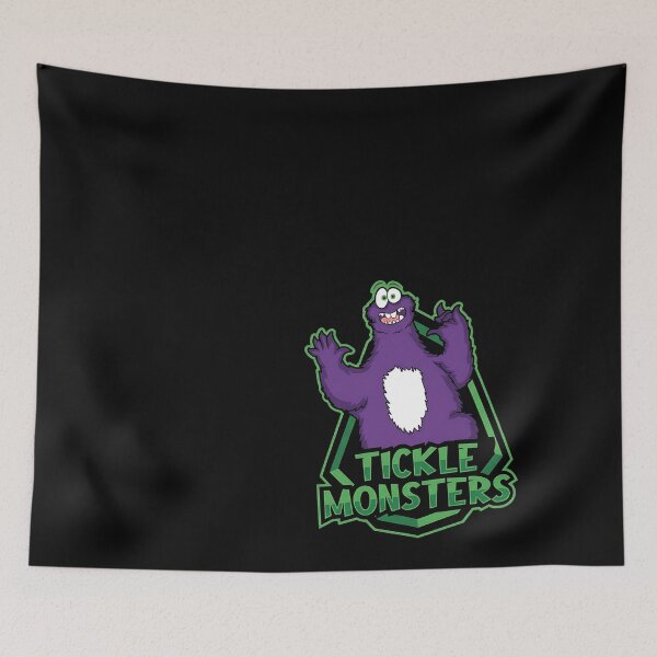 Item preview, Tickle Monsters Team Logo designed and sold by DeBrainstore.