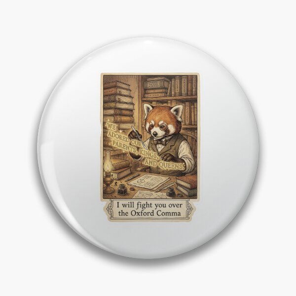 Item preview, Syntax Surgeon - Dark Academia Grammar Panda designed and sold by HiruK.