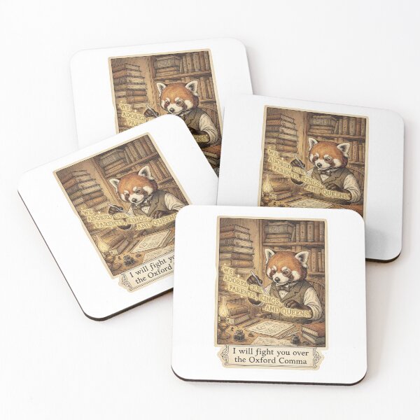 Item preview, Syntax Surgeon - Dark Academia Grammar Panda designed and sold by HiruK.