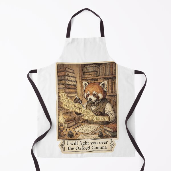 Item preview, Syntax Surgeon - Dark Academia Grammar Panda designed and sold by HiruK.