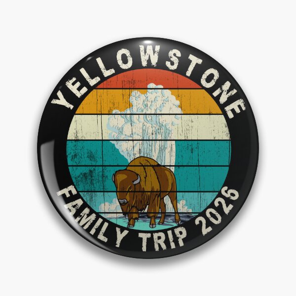 Item preview, Yellowstone National Park Family Trip 2026 Bison Geyser designed and sold by Carl's Clothing.