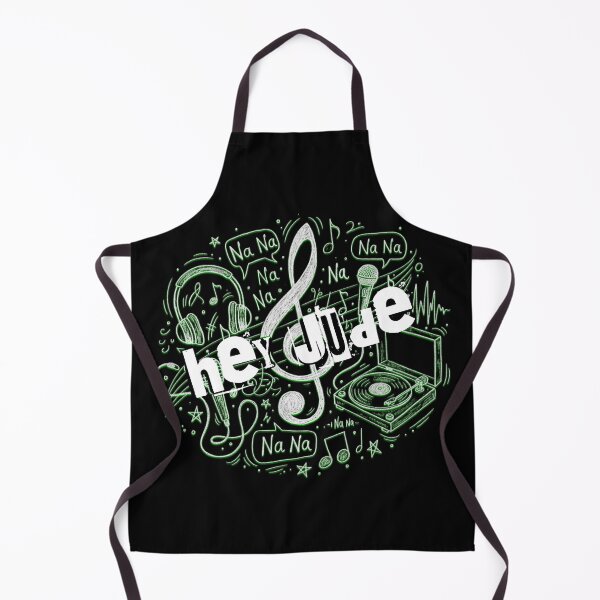 Item preview, Vintage Music Doodle Collage - Hey Jude designed and sold by Nacho Average Designs.