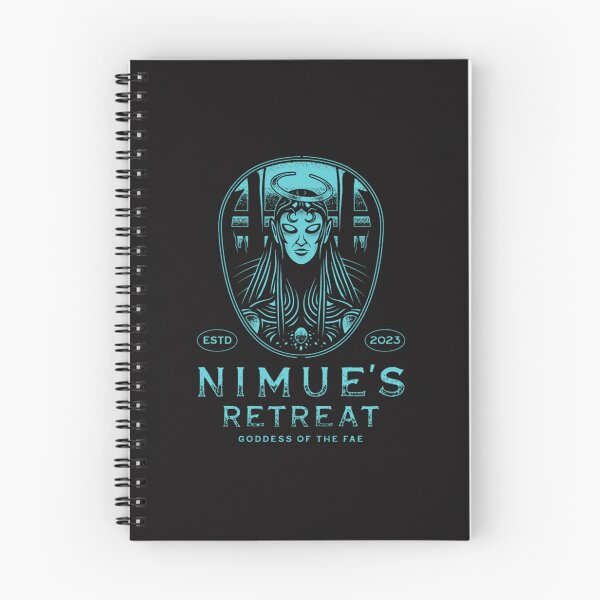 Item preview, Nimues Retreat Blue designed and sold by storemdk.