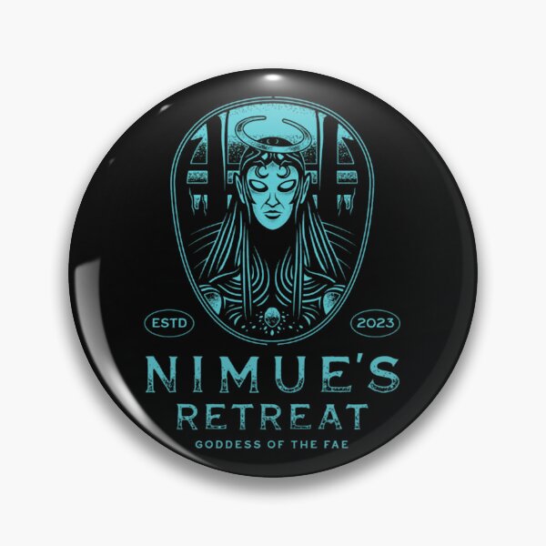 Item preview, Nimues Retreat Blue designed and sold by storemdk.