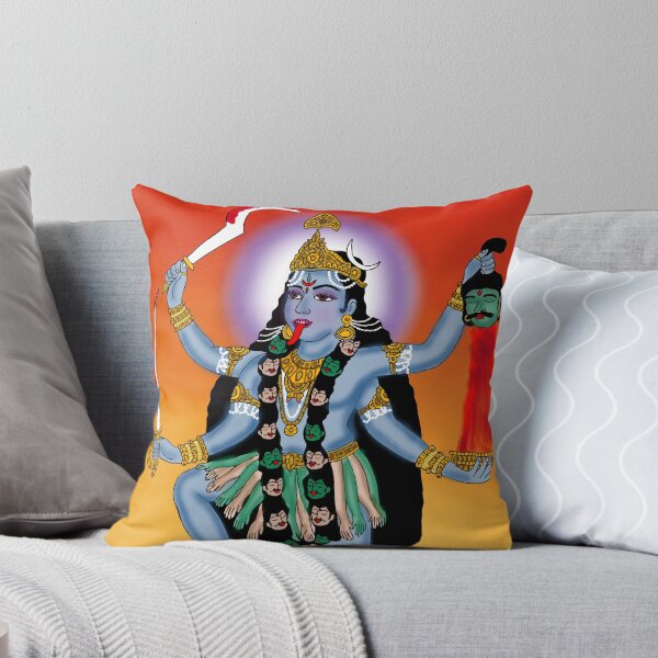 Item preview, Goddess Kali Fierce Divine Art – Sacred Shakti Illustration designed and sold by Harshit_Digital_Arts.