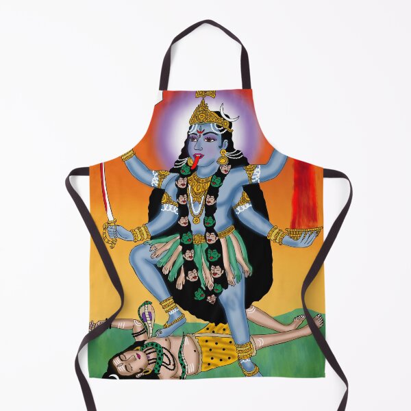 Item preview, Goddess Kali Fierce Divine Art – Sacred Shakti Illustration designed and sold by Harshit_Digital_Arts.