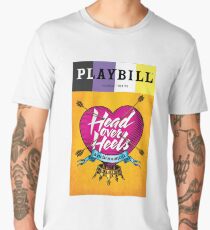 non binary head over heels playbill Men's Premium T-Shirt