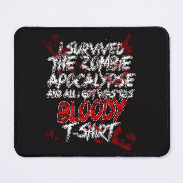Item preview, I Survived The Zombie Apocalypse designed and sold by storemdk.