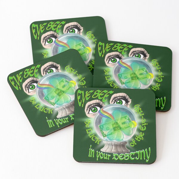 Item preview, EYE SEE THE LUCK OF THE EYERI$H IN YOUR DESTINY designed and sold by FREEKNSTEIN.
