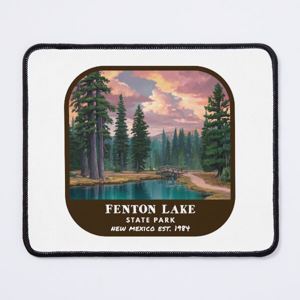 Item preview, Vintage Fenton Lake State Park (New Mexico) designed and sold by RabbitK.