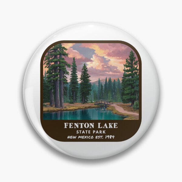 Item preview, Vintage Fenton Lake State Park (New Mexico) designed and sold by RabbitK.