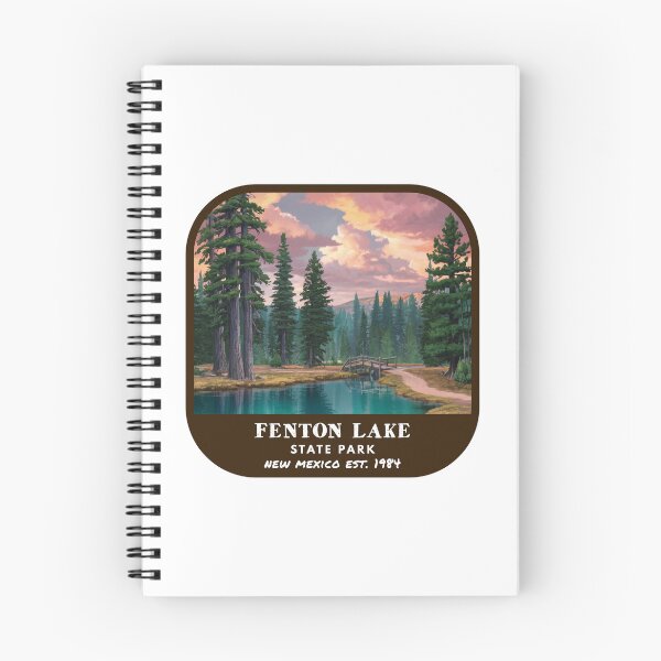 Item preview, Vintage Fenton Lake State Park (New Mexico) designed and sold by RabbitK.