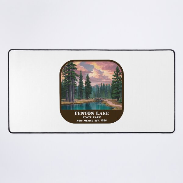 Item preview, Vintage Fenton Lake State Park (New Mexico) designed and sold by RabbitK.