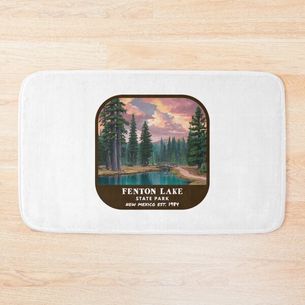 Item preview, Vintage Fenton Lake State Park (New Mexico) designed and sold by RabbitK.