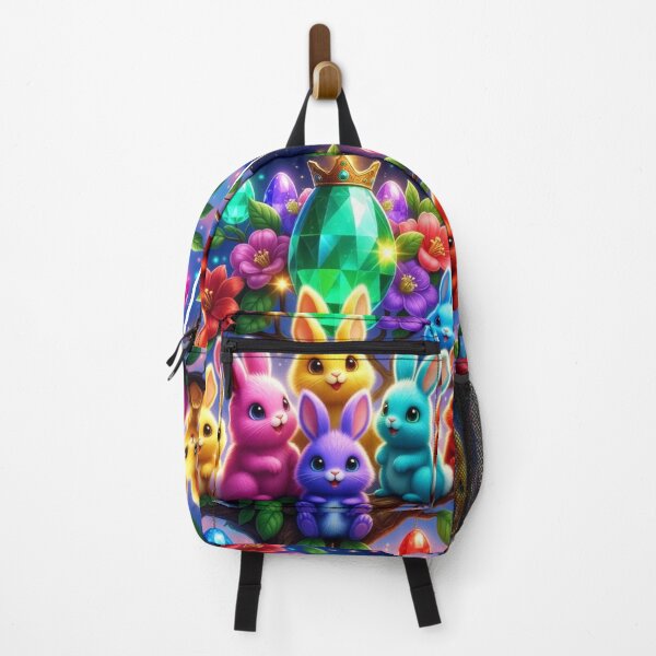 Item preview, Magical Rainbow Easter Bunny Tree designed and sold by PixelVibe782.