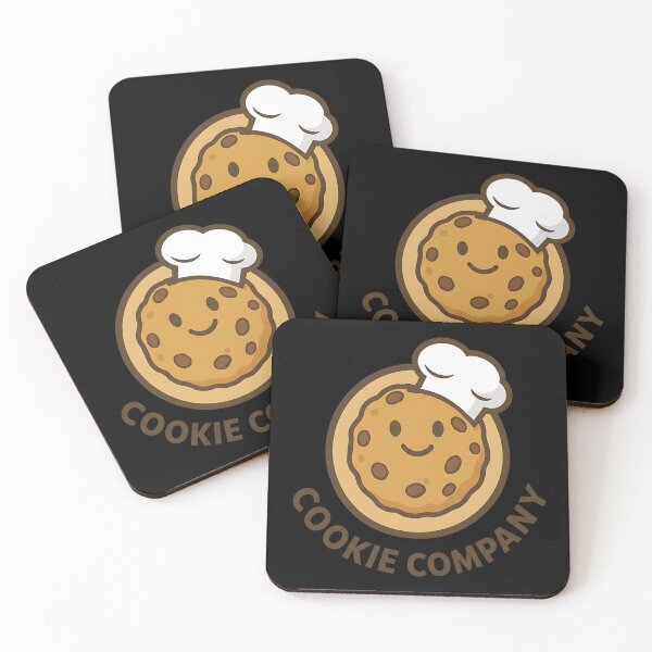 Item preview, Happy Cookie Logo – Cute Bakery Design designed and sold by DeBrainstore.