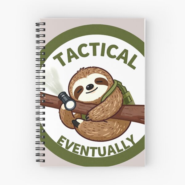 Item preview, Pereza táctica eventual: Meme divertido de supervivencia designed and sold by AnimalAirtistry.