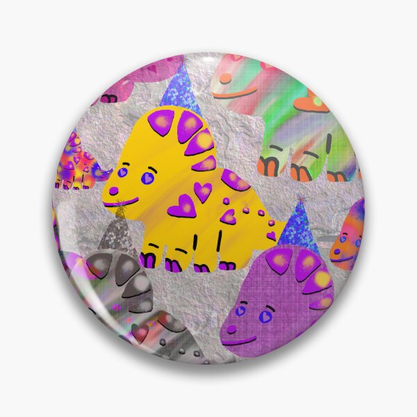 Item preview, Cute Kawaii Pink Dinosaur Pattern designed and sold by Victoria Rose.