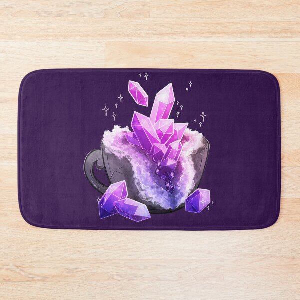 Item preview, Amethyst Geode Teacup designed and sold by heysoleilart.