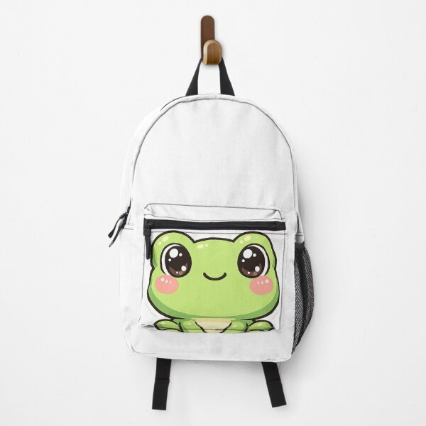 Item preview, Cute Kawaii Chibi Frog Smiling designed and sold by Bestmayu.