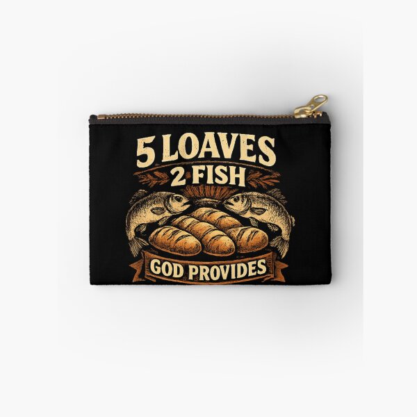 Item preview, 5 LOAVES OF BREAD AND 2 FISHES . GOD PROVIDES  designed and sold by Obinne.