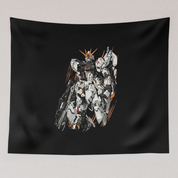 Item preview, RX-93 ν Gundam digital imaging illustration vector digital art designed and sold by sabartgunpla.