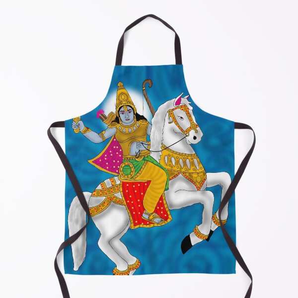 Item preview, Lord Kalki Avatar Art – Hindu Mythology Warrior Illustration designed and sold by Harshit_Digital_Arts.