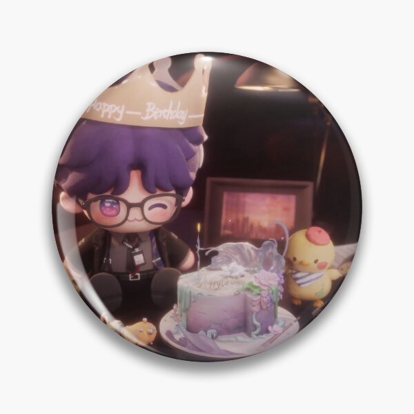 Item preview, Chibi Rafayel Birthday Set-Up Love and Deepspace designed and sold by Meg8ABagel.
