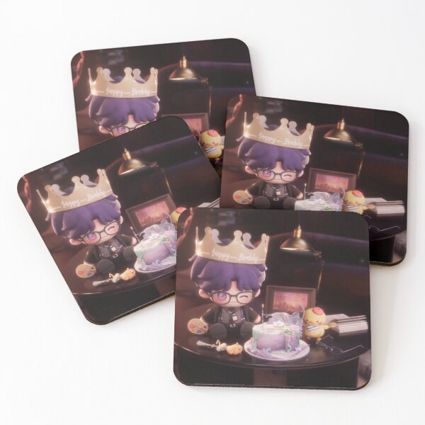 Item preview, Chibi Rafayel Birthday Set-Up Love and Deepspace designed and sold by Meg8ABagel.
