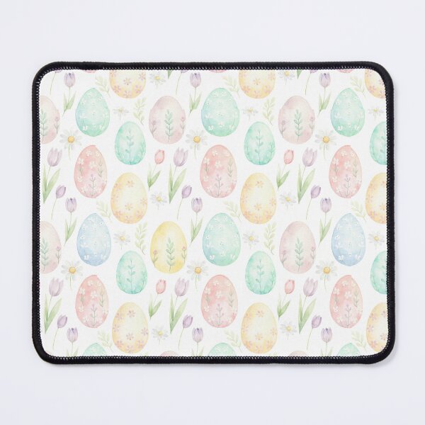 Item preview, hand-painted pastel eggs with delicate floral designed and sold by Designbes.