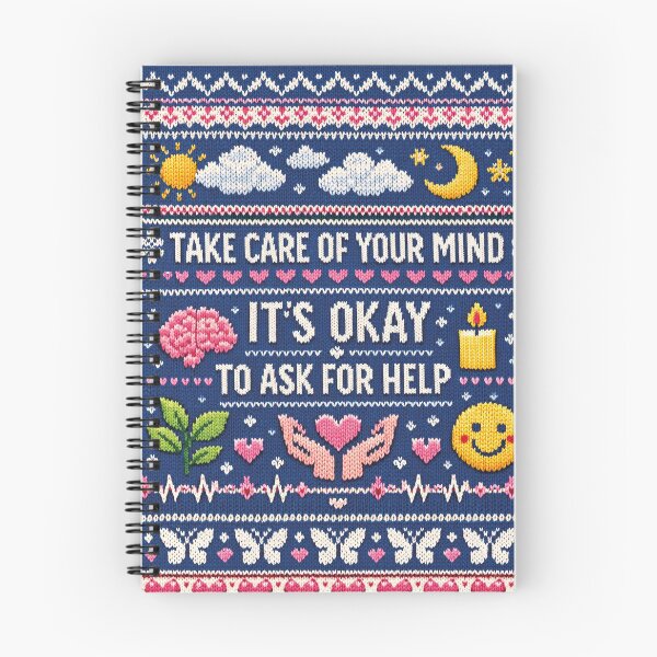 Item preview, Take Care: Aesthetic Mental Health Knitwear Design designed and sold by Mauswohn.
