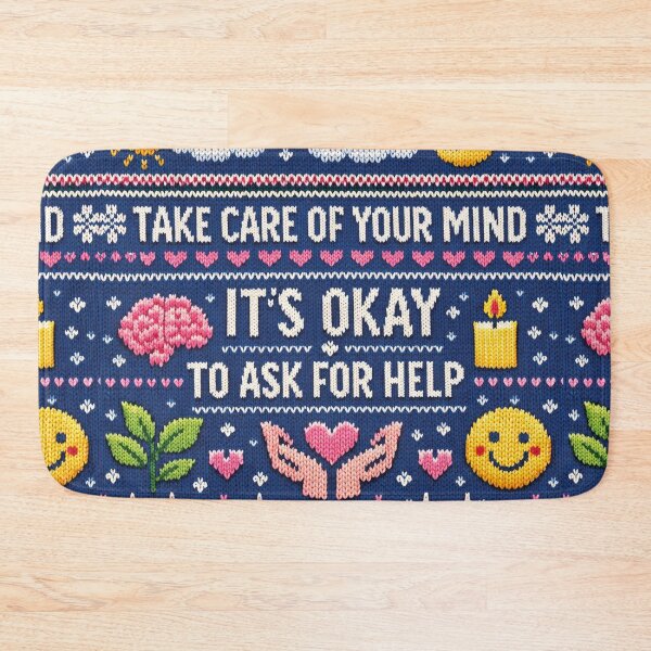 Item preview, Take Care: Aesthetic Mental Health Knitwear Design designed and sold by Mauswohn.
