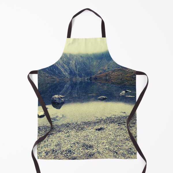 Item preview, Vintage Mountain Lake – Atmospheric Landscape designed and sold by Clauando.