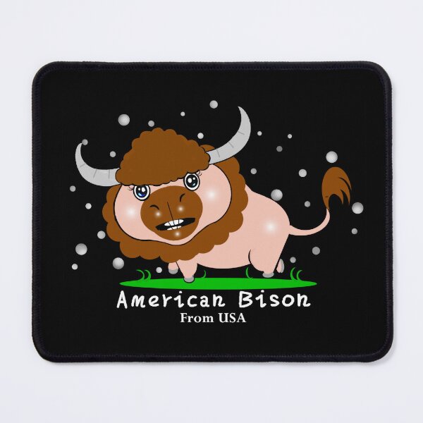 Item preview, American Bison designed and sold by Shirley cute art .