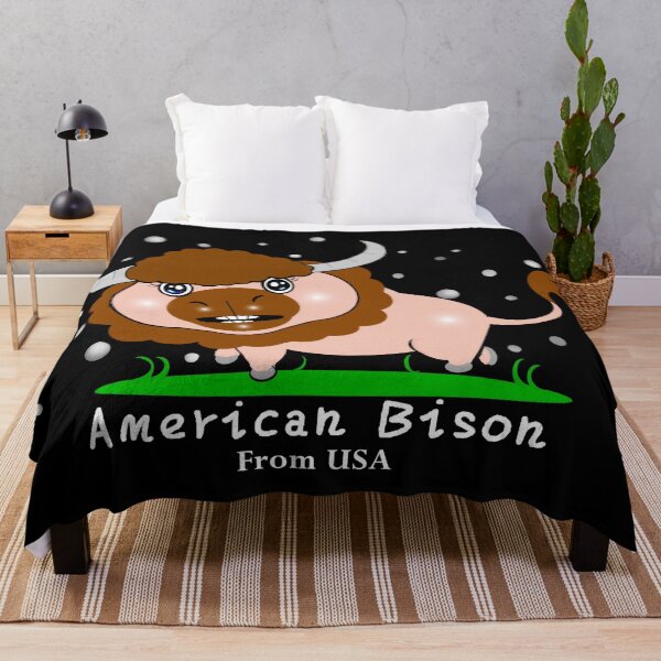 Item preview, American Bison designed and sold by Shirley cute art .
