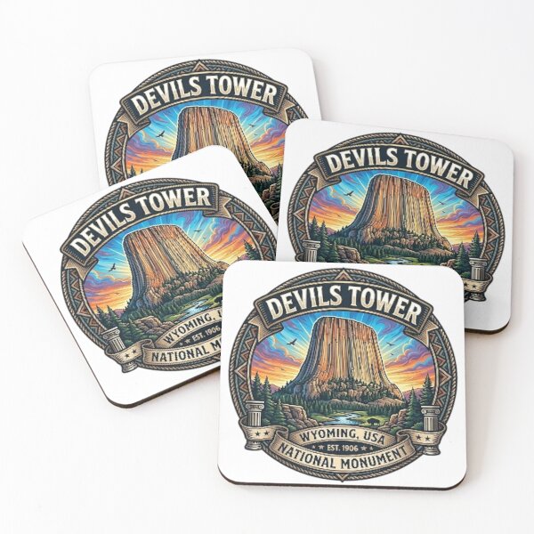 Item preview, DEVILS TOWER NATIONAL MONUMENT WYOMING designed and sold by likbatonboot.
